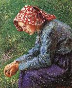 Sitting Camille Pissarro